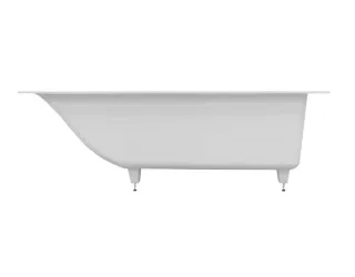Ванна из искусственного камня Fontana Аура ФР-00018618 180x70 см белый матовый
