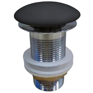 Донный клапан Vincea DBS-216MB с керамической черной крышкой без перелива Донный клапан Vincea DBS-216MB с керамической черной крышкой без перелива