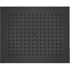 Верхний душ Bossini Dream Rectangular Flat H38391.073 57 см чёрный матовый