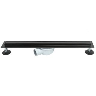 Душевой трап ALMAes Bajo BG90BL 90см чёрный матовый Душевой трап ALMAes Bajo BG90BL 90см чёрный матовый