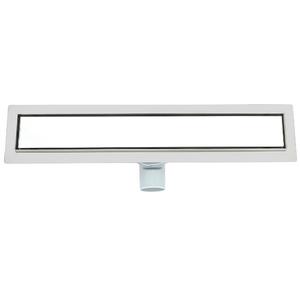 Душевой трап ALMAes Laguna LG70WH 70см белое стекло