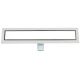 Душевой трап ALMAes Laguna LG120WH 120см белое стекло
