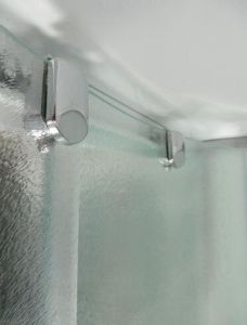 Душевая кабина Royal Bath BK стекло белое/прозрачное 100x100см RB100BK6-WT-CH