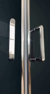 Душевая кабина Royal Bath BK стекло белое/прозрачное 100x100см RB100BK6-WT-CH