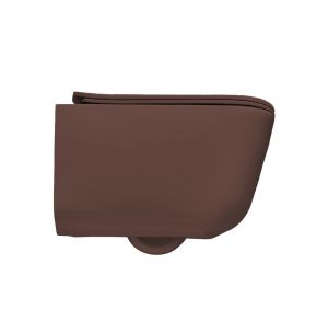 Унитаз Kerasan Tribeca 511475 подвесной Borgogna matt - Бордовый без сиденья