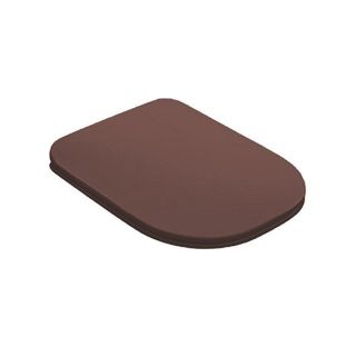 Сиденье для унитаза Kerasan Tribeca 519175 с крышкой коричневый
