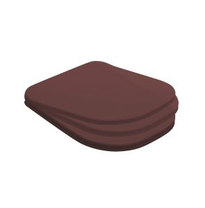 Сиденье для унитаза Kerasan Tribeca 519175 с крышкой коричневый