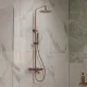 Душевая стойка Vincea Villa VSFS-1VL1BC с изливом брашированная медь