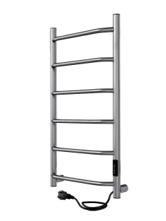Полотенцесушитель электрический Indigo Руф Люкс LCRLE80-50GFMRt 50x80 см графит металлик