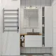 Полотенцесушитель электрический Indigo Руф Люкс LCRLE80-50GFMRt 50x80 см графит металлик