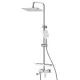 Душевая стойка Decoroom DR23071 хром