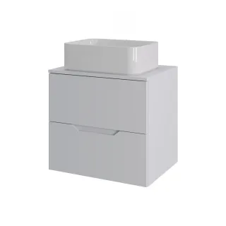 Тумба c раковиной Agger Свит SWE600ETWH-ST-2460W 60 см белый матовый