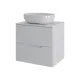 Тумба c раковиной Agger Свит SWE600ETWH-ST-5480W 60 см белый матовый