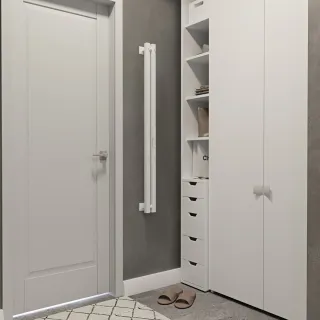 Полотенцесушитель электрический Indigo Стайл 2 ПРО LSPRE120-8WMRt 8x120 см белый матовый