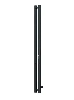 Полотенцесушитель электрический Indigo Стайл 2 ПРО LSPRE120-8BRRt 8x120 см чёрный муар
