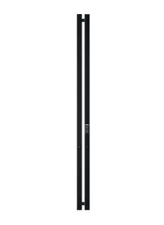 Полотенцесушитель электрический Indigo Стайл 2 ПРО LSPRE120-8BRRt 8x120 см чёрный муар