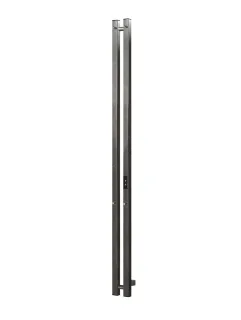 Полотенцесушитель электрический Indigo Стайл 2 ПРО LSPRE120-8GFMRt 8x120 см графит металлик