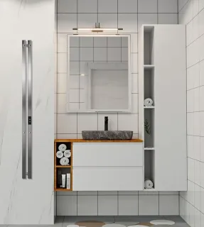 Полотенцесушитель электрический Indigo Стайл 2 ПРО LSPRE120-8GFMRt 8x120 см графит металлик