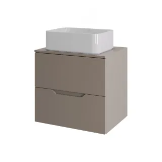 Тумба c раковиной Agger Свит SWE600ETLT-ST-2460W 60 см латте матовый