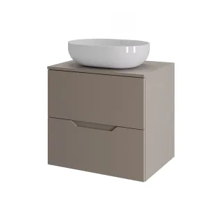 Тумба c раковиной Agger Свит SWE600ETLT-ST-5480W 60 см латте матовый