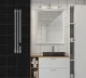 Полотенцесушитель электрический Indigo Стайл 3 ПРО LSPRE90-13GFMRt 13x90 см графит металлик