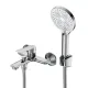 Смеситель для ванны и душа Decoroom DR28 DR28036 хром