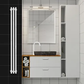 Полотенцесушитель электрический Indigo Стайл 3 ПРО LSPRE150-13WMRt 13x150 см белый матовый