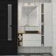 Полотенцесушитель электрический Indigo Стайл 3 ПРО LSPRE150-13GFMRt 13x150 см графит металлик