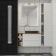 Полотенцесушитель электрический Indigo Стайл 3 ПРО LSPRE150-13Rt 13x150 см хром