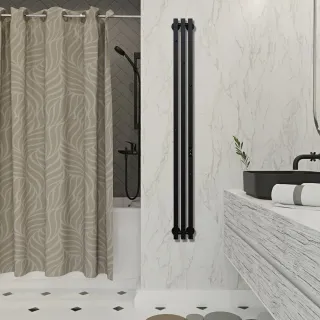 Полотенцесушитель электрический Indigo Стайл 3 ПРО LSPRE150-13BRRt 13x150 см чёрный муар