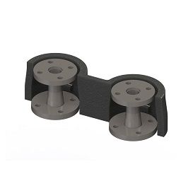 Комплект переходников, EWG50.40, ELSEN, фланцев DN50 PN10 / DN40 PN10