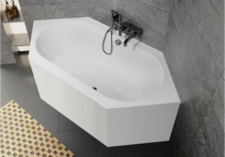 Акриловая ванна Riho Kansas Plug and Play B035008005 190х90см белый Акриловая ванна Riho Kansas Plug and Play B035008005 190х90см белый