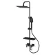 Душевая стойка Decoroom DR30 DR30071 чёрный