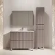 Пенал напольный Style Line Марокко 36 Plus ЛС-00002518 тауп тёмный