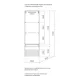 Пенал подвесной Style Line Марокко 36 Plus ЛС-00002526 тауп тёмный