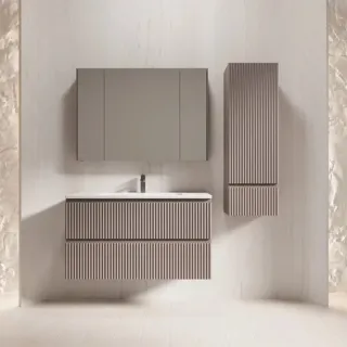 Пенал подвесной Style Line Марокко 36 Plus ЛС-00002526 тауп тёмный