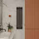 Полотенцесушитель электрический Indigo Стайл 5 ПРО LSPRE90-23BRRt 23x90 см чёрный муар
