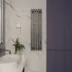 Полотенцесушитель электрический Indigo Стайл 5 ПРО LSPRE90-23GFMRt 23x90 см графит металлик