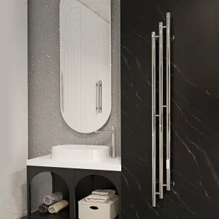 Полотенцесушитель электрический Indigo Скай LSKE150-13Rt 13x150 см хром