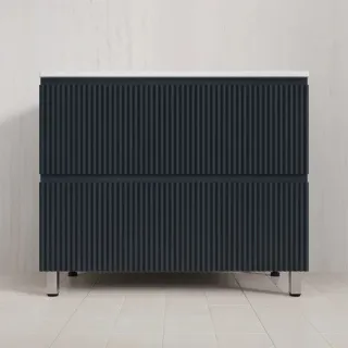 Напольная тумба под раковину Style Line Марокко Plus ЛС-00002508 100 см графит