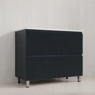 Напольная тумба под раковину Style Line Марокко Plus ЛС-00002508 100 см графит