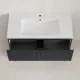 Напольная тумба под раковину Style Line Марокко Plus ЛС-00002508 100 см графит