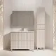 Напольная тумба под раковину Style Line Марокко Plus ЛС-00002509 100 см крем
