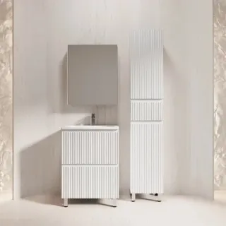 Напольная тумба под раковину Style Line Марокко Plus ЛС-00002491 60 см белый матовый