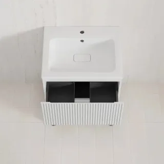 Напольная тумба под раковину Style Line Марокко Plus ЛС-00002491 60 см белый матовый