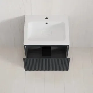 Напольная тумба под раковину Style Line Марокко Plus ЛС-00002492 60 см графит
