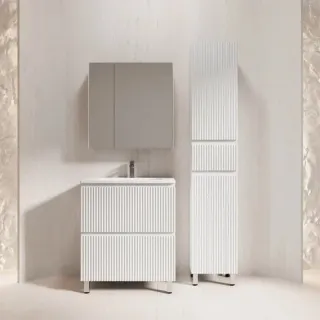 Напольная тумба под раковину Style Line Марокко Plus ЛС-00002495 70 см белый матовый