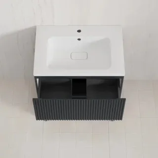Напольная тумба под раковину Style Line Марокко Plus ЛС-00002496 70 см графит