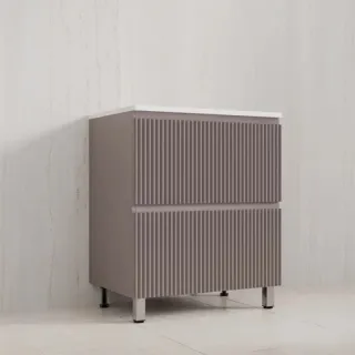 Напольная тумба под раковину Style Line Марокко Plus ЛС-00002498 70 см тауп тёмный