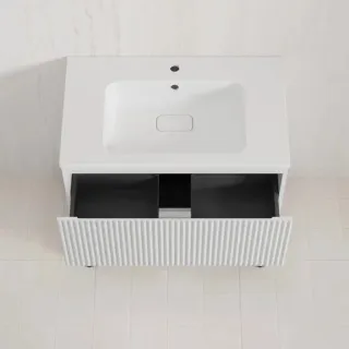 Напольная тумба под раковину Style Line Марокко Plus ЛС-00002499 80 см белый матовый